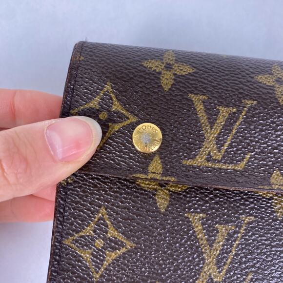 LOUIS VUITTON Portefeuille Accordion Long Wallet Monogram Brown - Picture 3 of 11